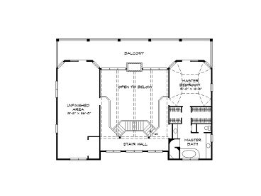 2nd Floor Plan, 008H-0030