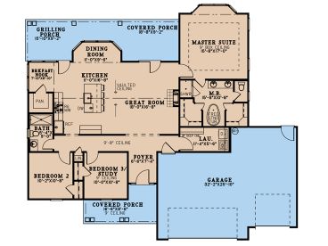 Floor Plan, 074H-0227