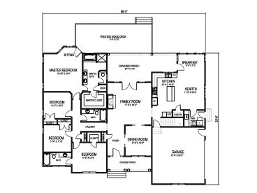 Floor Plan, 058H-0109