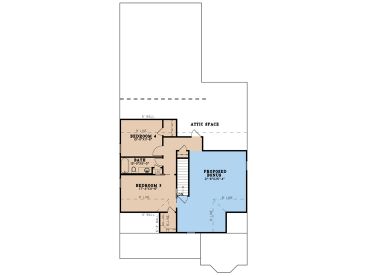 2nd Floor Plan, 074H-0215