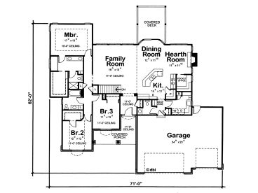 Floor Plan, 031H-0320