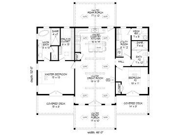 Floor Plan, 062H-0282
