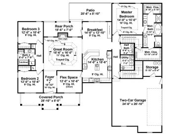 Floor Plan, 001H-0230