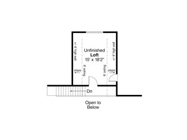2nd Floor Plan, 051H-0284