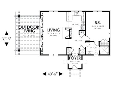Floor Plan, 034H-0070