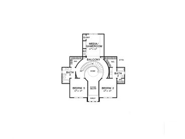 2nd Floor Plan, 036H-0037