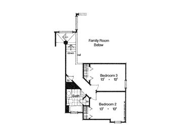 2nd Floor Plan, 043H-0069