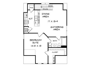 2nd Floor Plan, 019G-0011