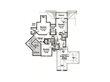 2nd Floor Plan, 002H-0108