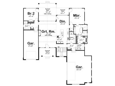 Floor Plan, 050H-0545