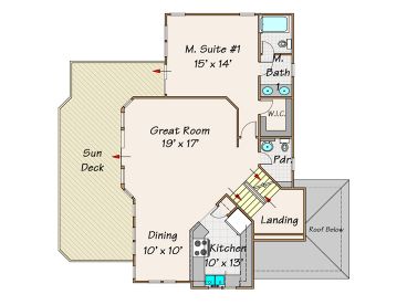 2nd Floor Plan, 041H-0012
