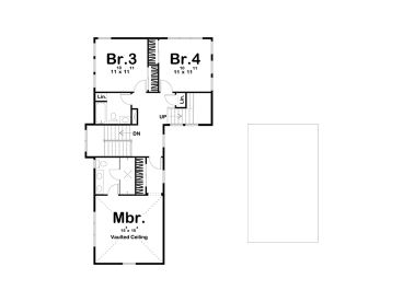 2nd Floor Plan, 050H-0308