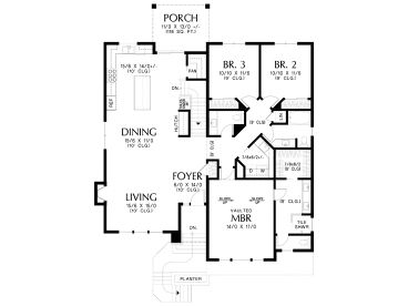 Floor Plan, 034H-0479