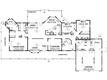 Floor Plan, 013H-0092