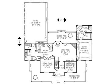 1st Floor Plan, 044H-0046