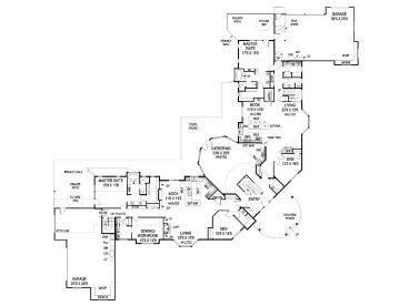 1st Floor Plan, 013M-0016