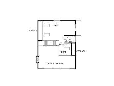2nd Floor Plan, 012H-0287