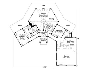 Floor Plan, 051H-0372