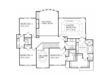2nd Floor Plan, 045H-0028