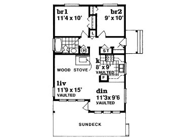 Floor Plan, 032H-0050