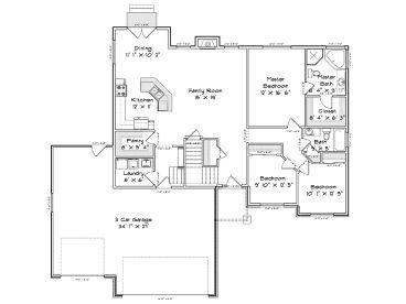 Floor Plan, 065H-0023