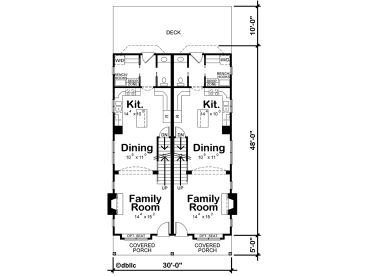 1st Floor Plan, 031M-0091