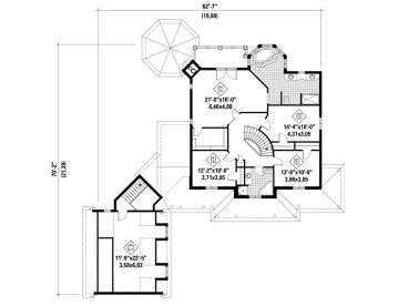 2nd Floor Plan, 072H-0242