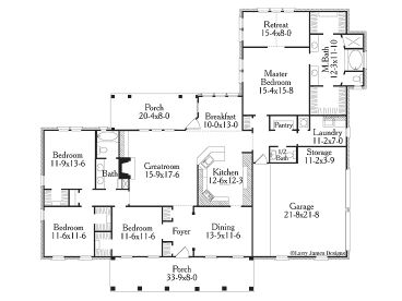 Floor Plan, 042H-0023
