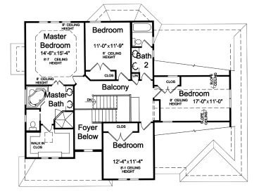 2nd Floor Plan, 046H-0104