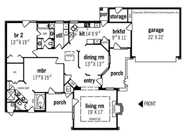 Floor Plan, 021H-0112