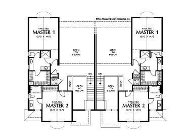 2nd Floor Plan, 034M-0022