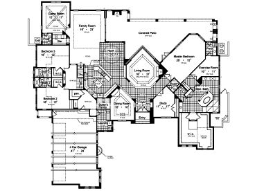 1st Floor Plan, 043H-0235