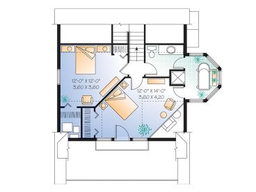Opt Floor Plan, 027H-0145