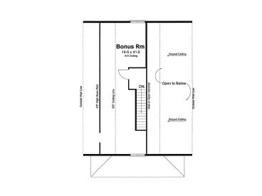 2nd Floor Plan, 047H-0079