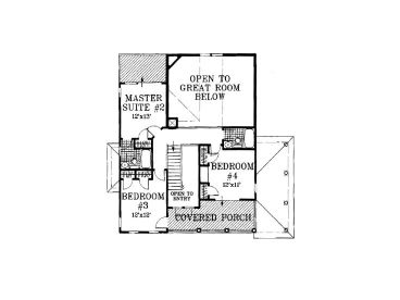 2nd Floor Plan , 041H-0005