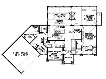 Floor Plan, 084H-0034