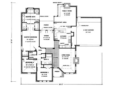 Floor Plan, 054H-0007
