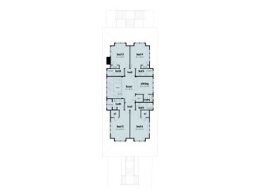 2nd Floor Plan, 052H-0161