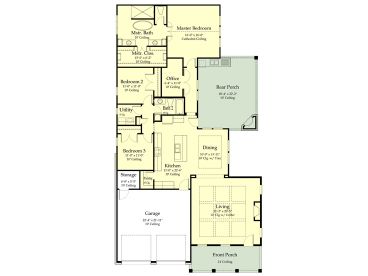 Floor Plan, 079H-0044
