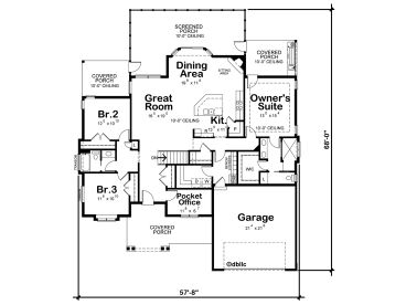 Floor Plan, 031H-0431