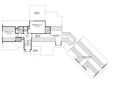 2nd Floor Plan, 062H-0185