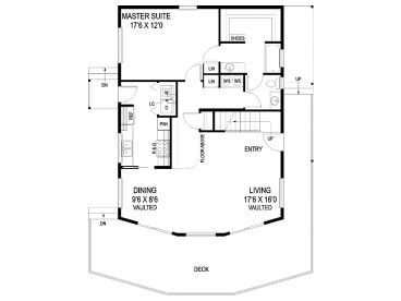 1st Floor Plan, 013H-0090