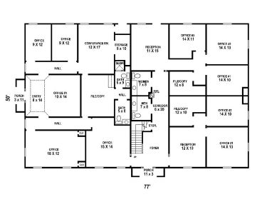 1st Floor Plan, 006C-0043