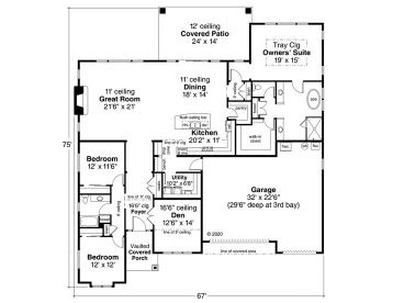 Floor Plan, 051H-0369