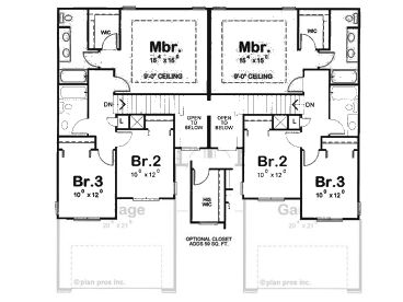 2nd Floor Plan, 031M-0076
