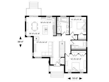 Floor Plan, 027H-0418