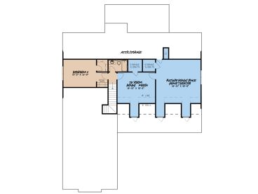 2nd Floor Plan, 074H-0049