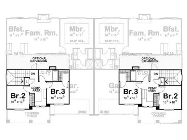 2nd Floor Plan, 031M-0060
