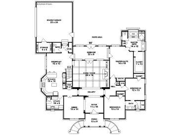 Floor Plan, 006H-0125