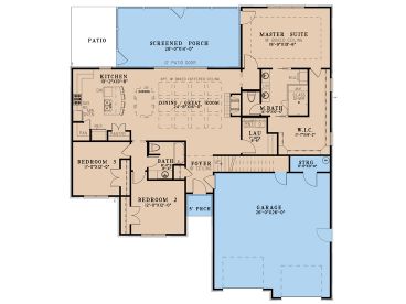 1st Floor Plan, 074H-0261